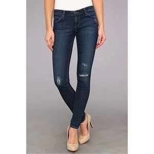 AG Jeans Stilt Cigarette Leg 29 Distressed‎ Phoenix Wash PHX Destroyed Slim